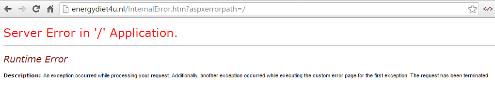server error