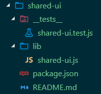 new package folder structure
